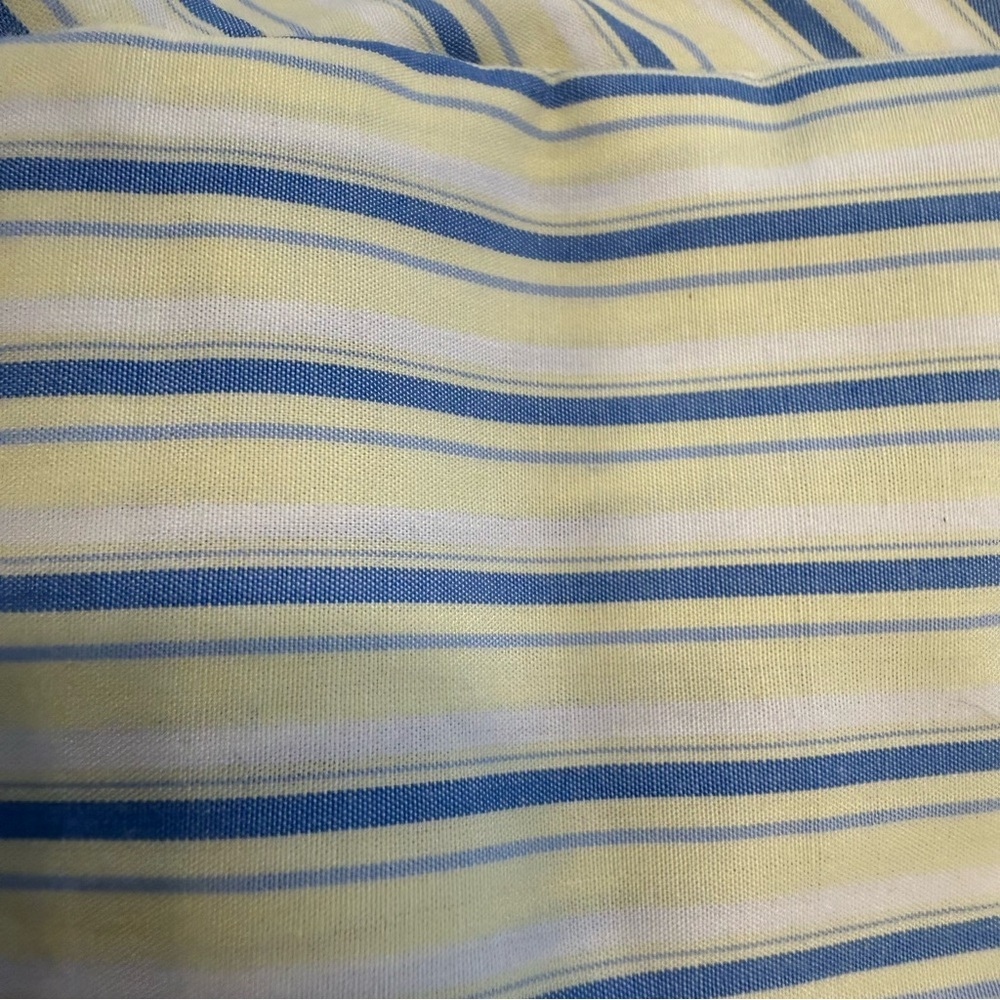 Derek Lam 10 Crosby Caspien Striped Twist-Front Peplum Blouse Sz 8 NWT - Picture 6 of 10